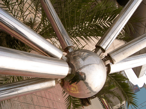 凌源不锈钢螺栓球网架